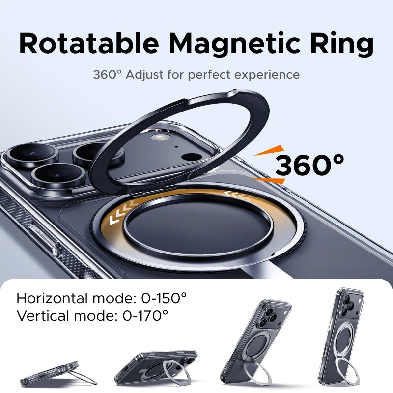 UGREEN 360° Magnetic Stand Case for iPhone 17 / 17 Pro / 17 Pro Max | Sova