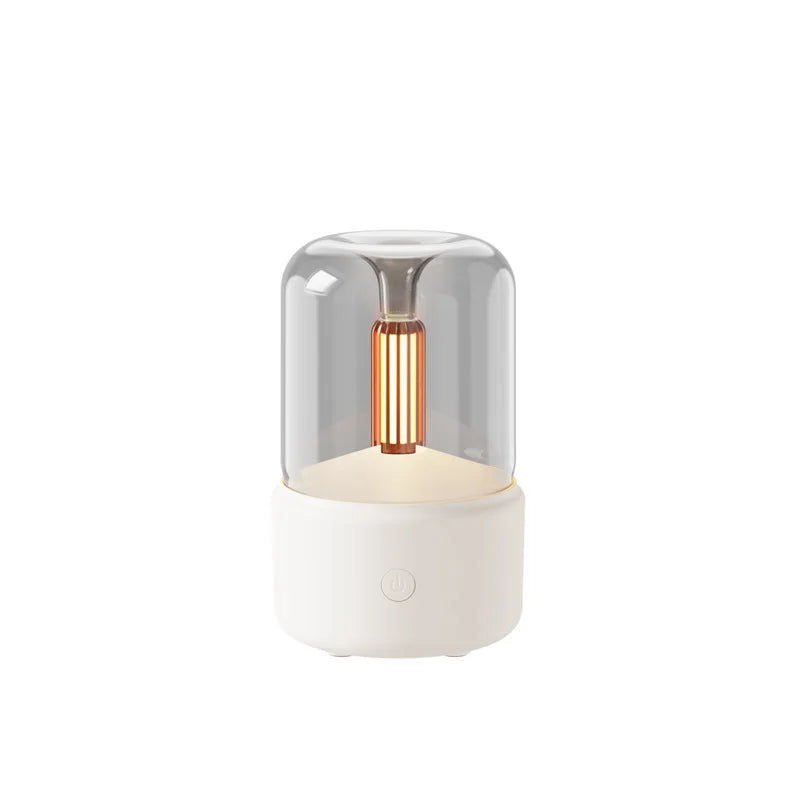 120ml Aromatherapy Candlelight Humidifier
