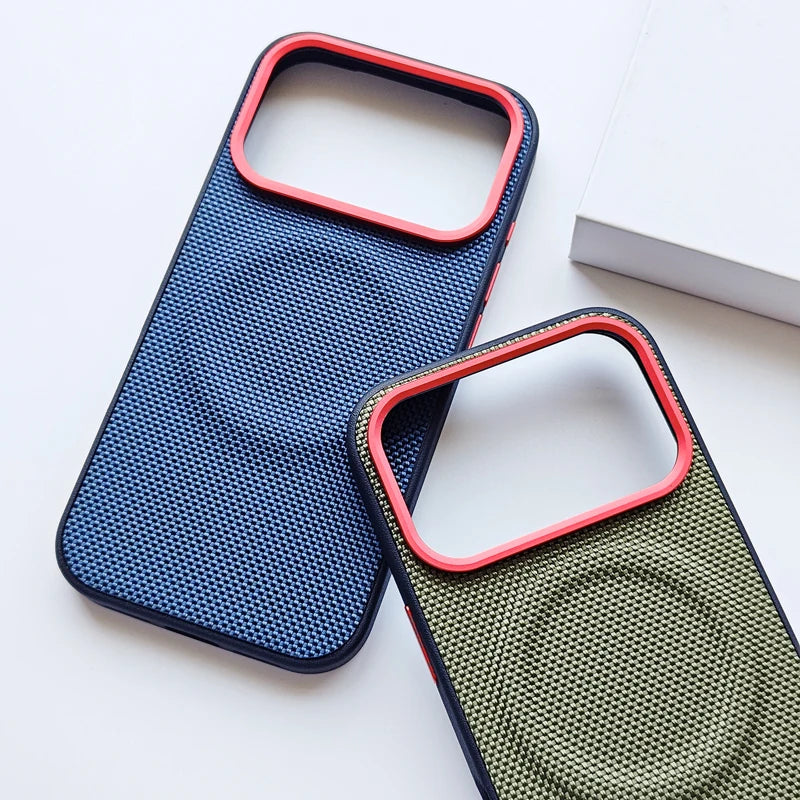 Leather Case for iPhone 17 | Air / Pro / Pro Max | Anti-Fall Magnetic Cover with Wireless Charging