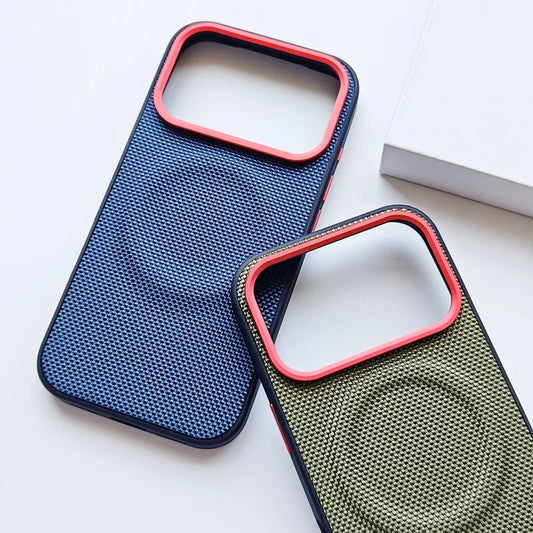 Leather Case for iPhone 17 | Air / Pro / Pro Max | Anti-Fall Magnetic Cover with Wireless Charging