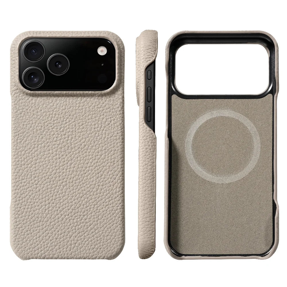 Luxury Cowhide Leather MagSafe Case